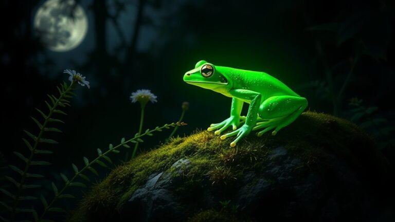 frog symbolism during nighttime