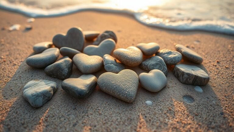 heart shaped rocks symbolism explained