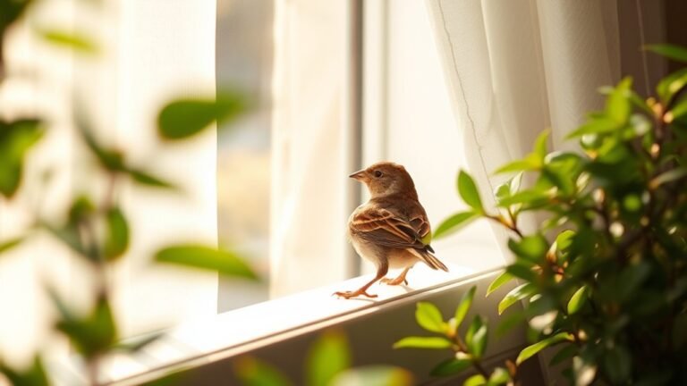 sparrow signifies spiritual messages