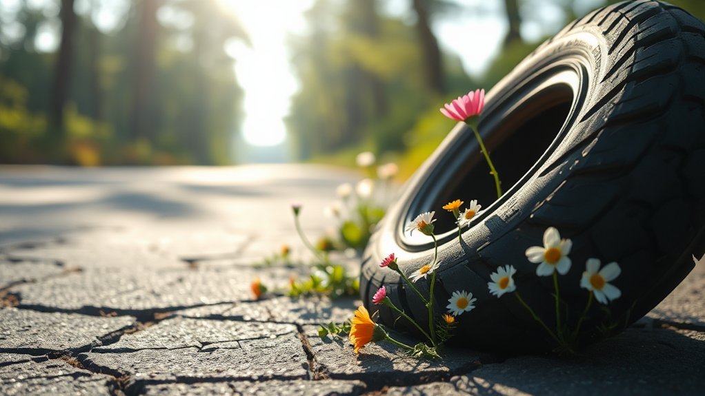 spiritual insights on tire blowout