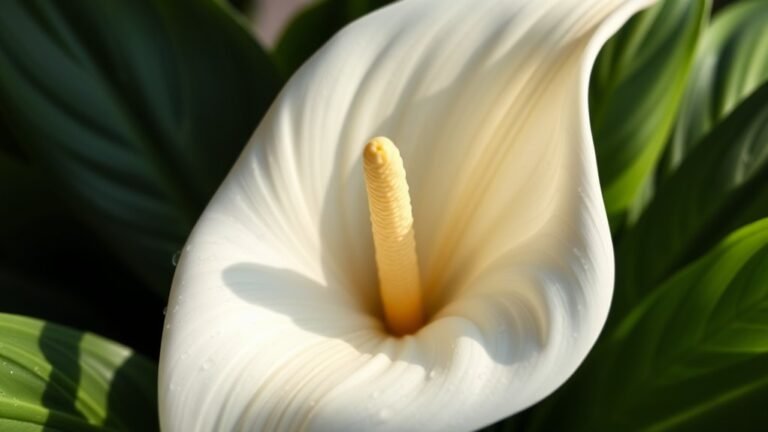 symbolism of peace lily