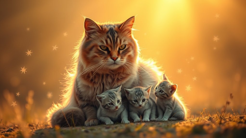 dreaming of feline birth