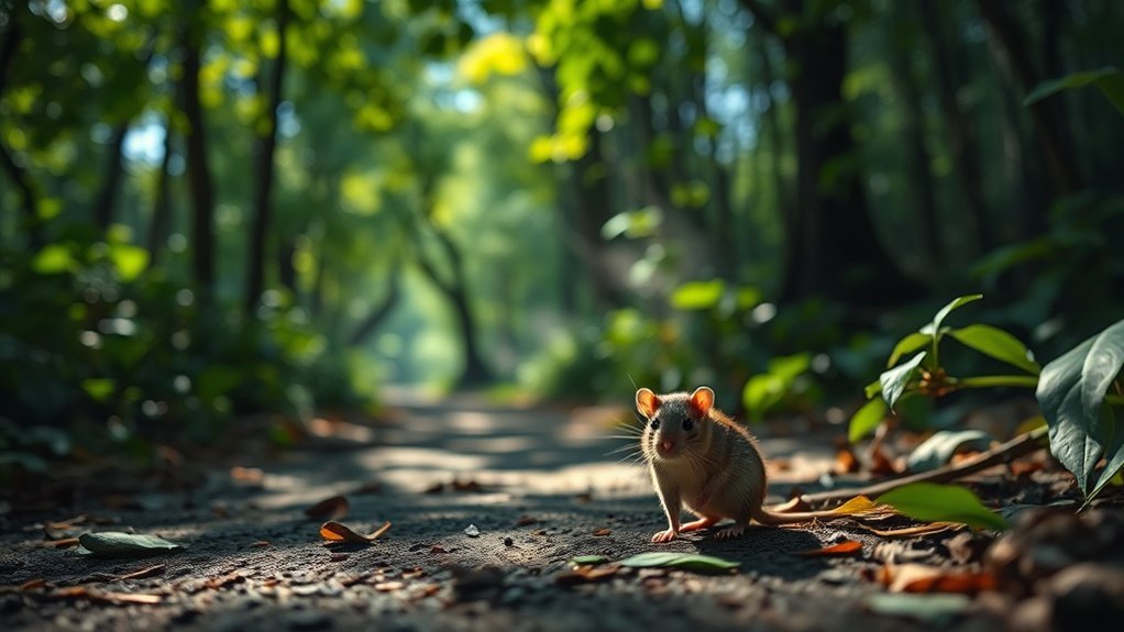 rat crossing spiritual significance