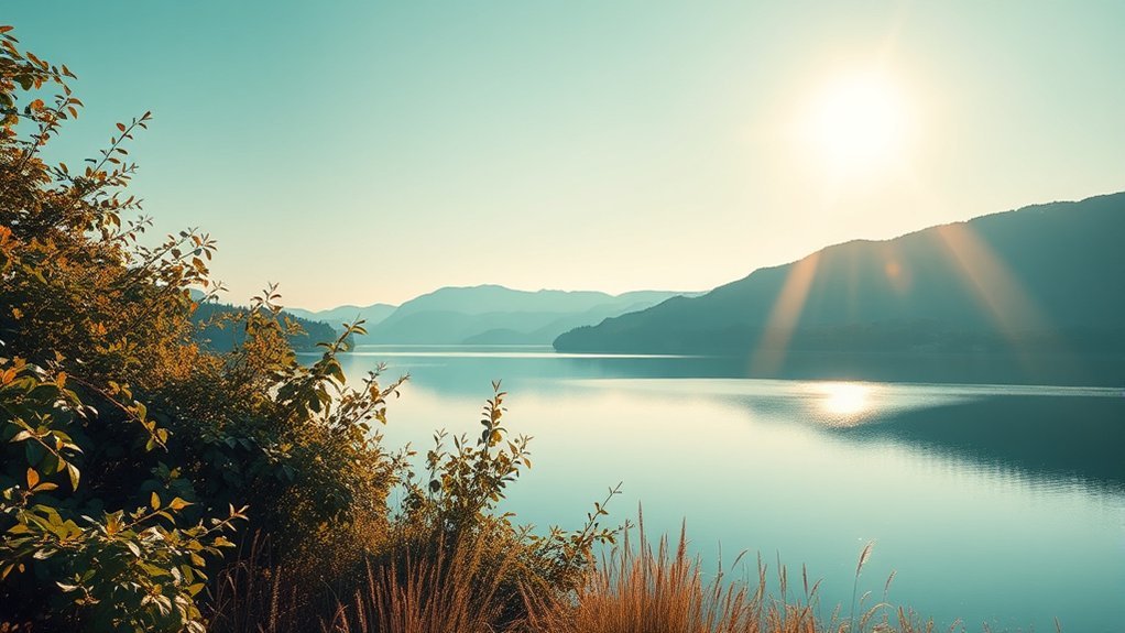 teal aura symbolizes tranquility
