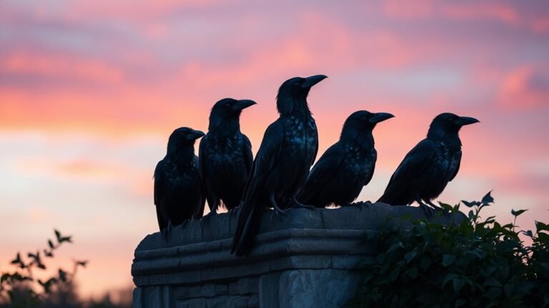 crows symbolize spiritual messages