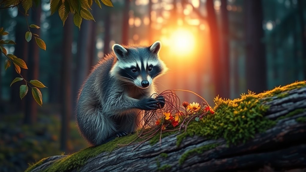 raccoon symbolism of cleverness