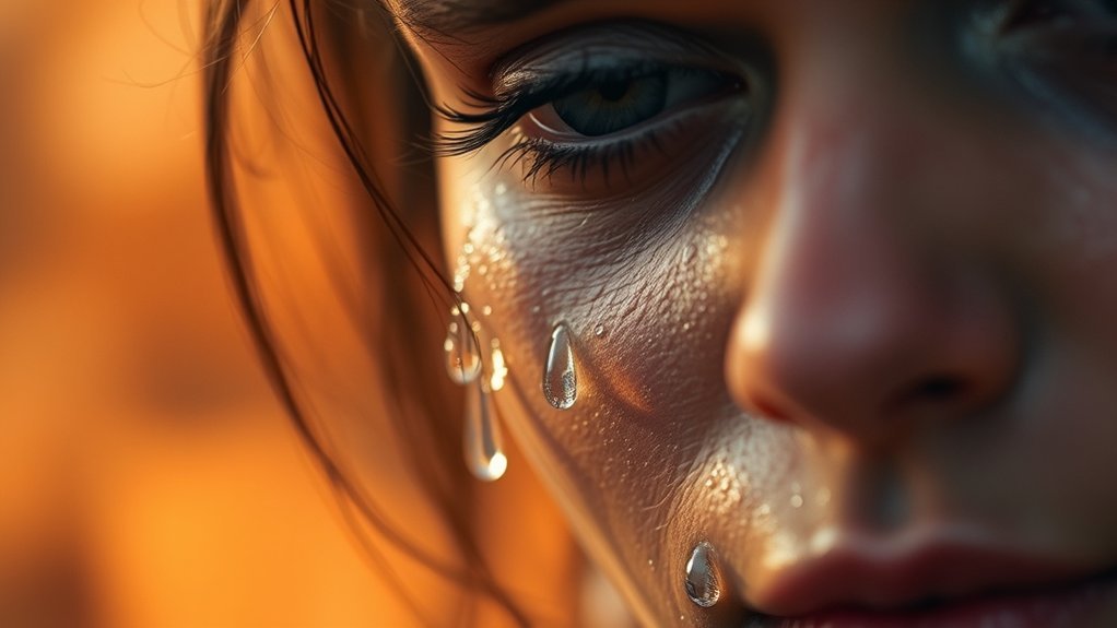 tears signify emotional release