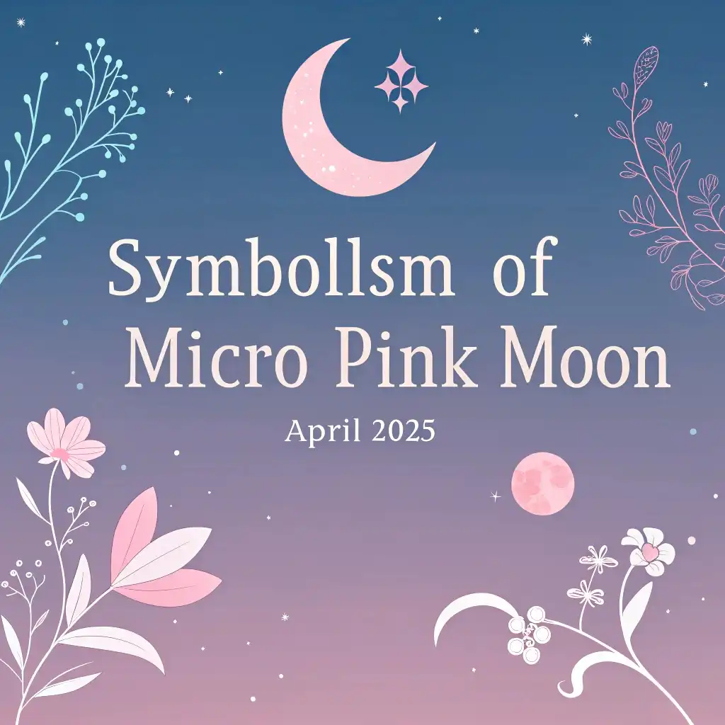 Symbolism of the Micro Pink Moon April 2025 Symbolism of the Micro Pink Moon April 2025