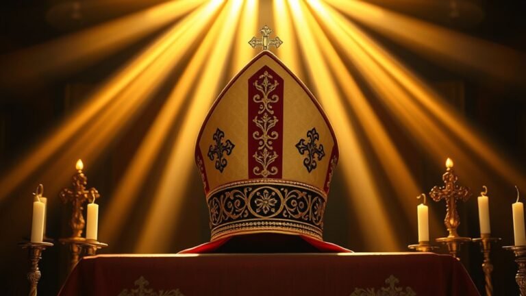 bishop symbolizes divine guidance