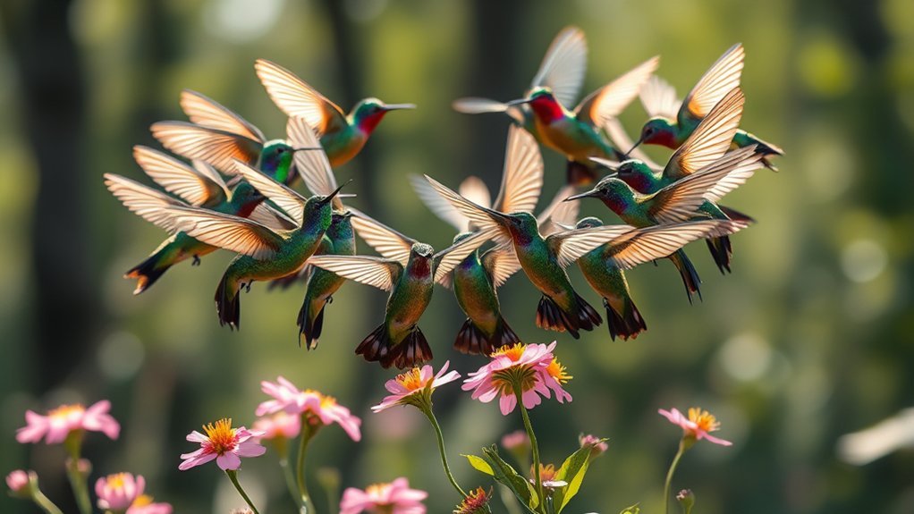 hummingbird flock s spiritual significance