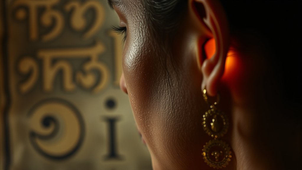 spiritual meanings of burning ear