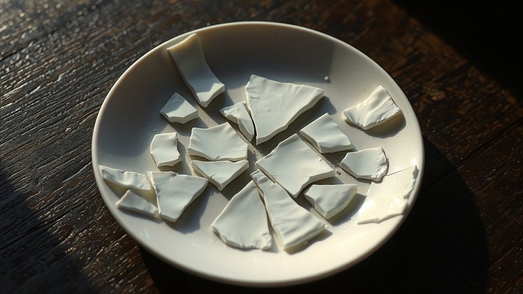 symbolic significance of broken plate