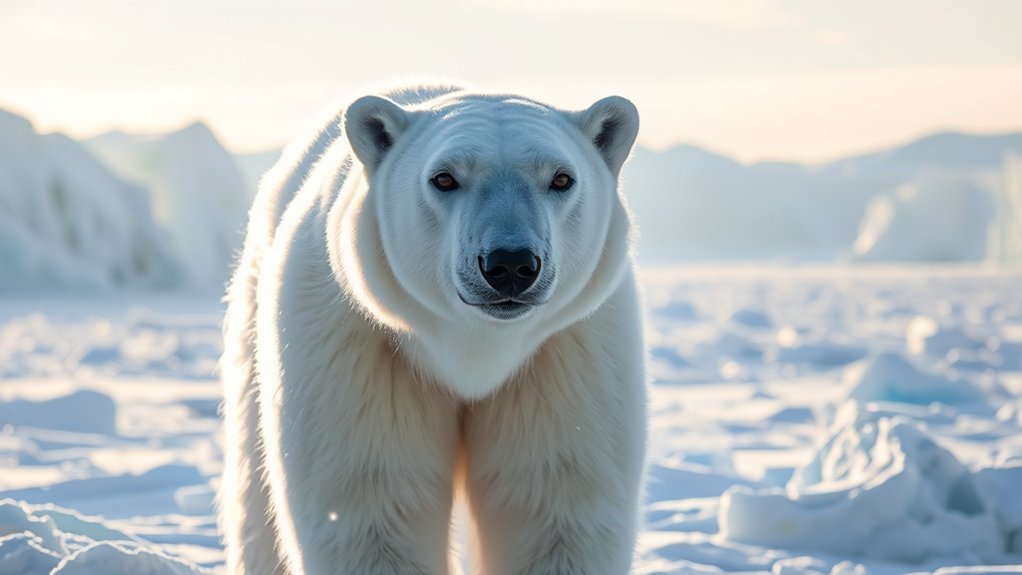white polar bear wisdom