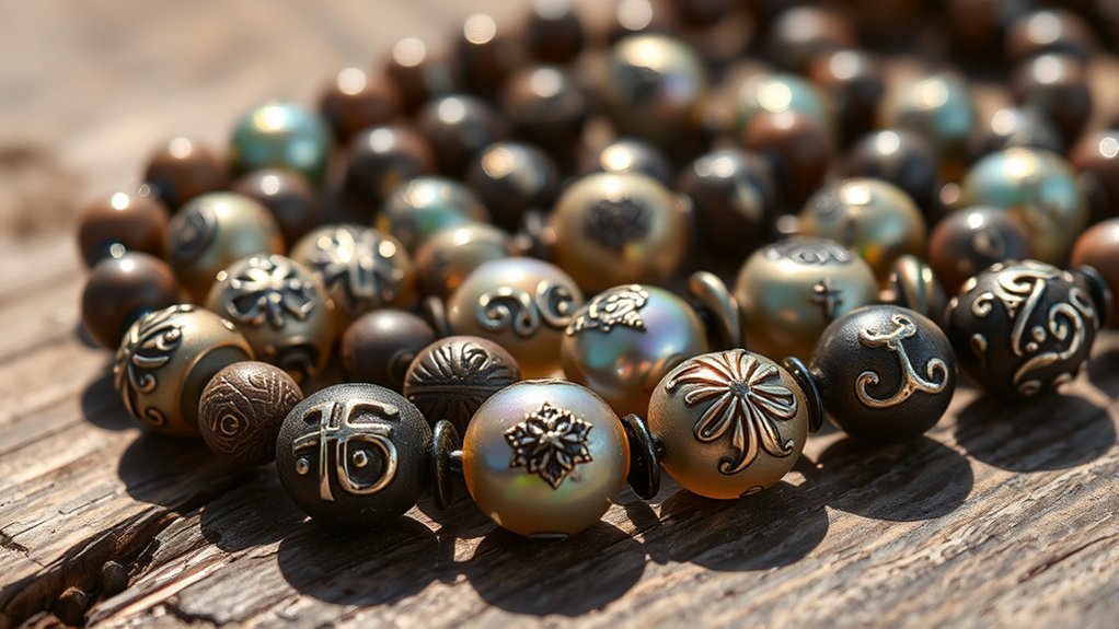 beads symbolize divine signs