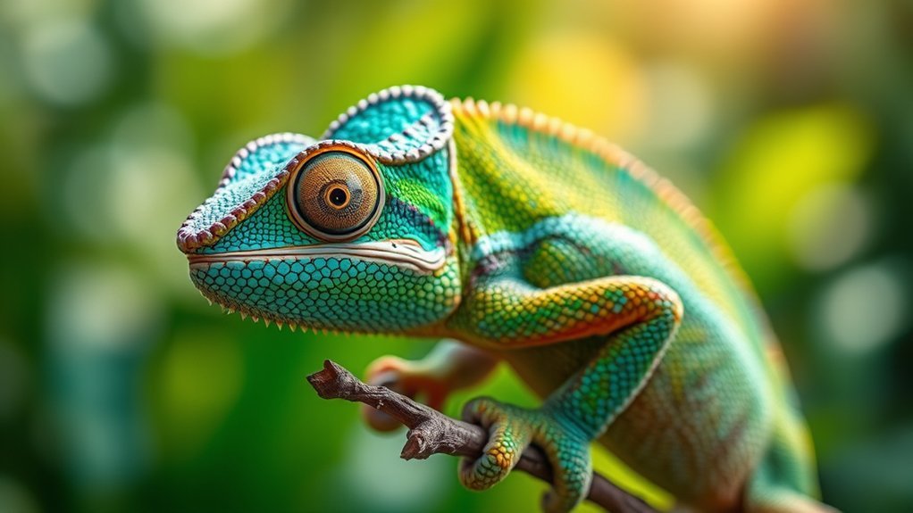chameleon symbolism and spiritual signs