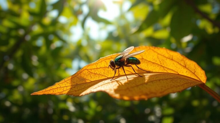 fly as a symbol of divine persistence