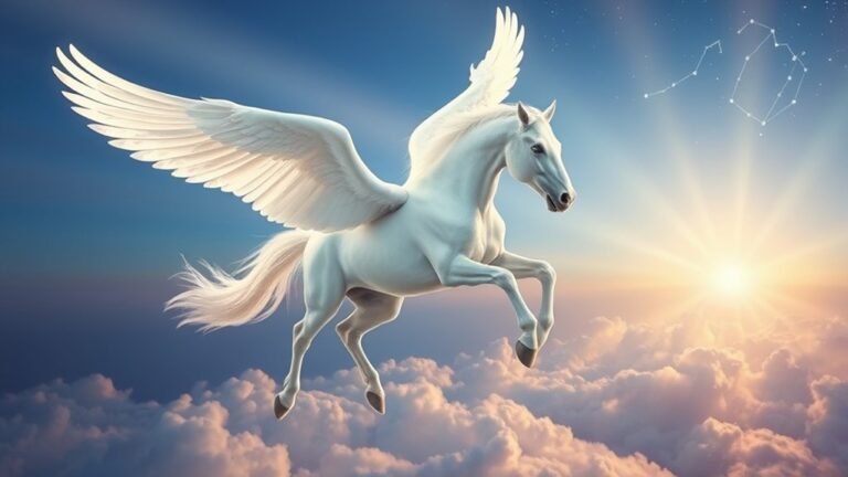 pegasus symbolizes divine inspiration