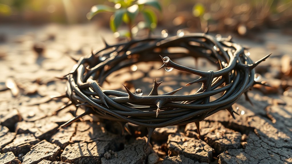 symbolic spiritual thorns significance